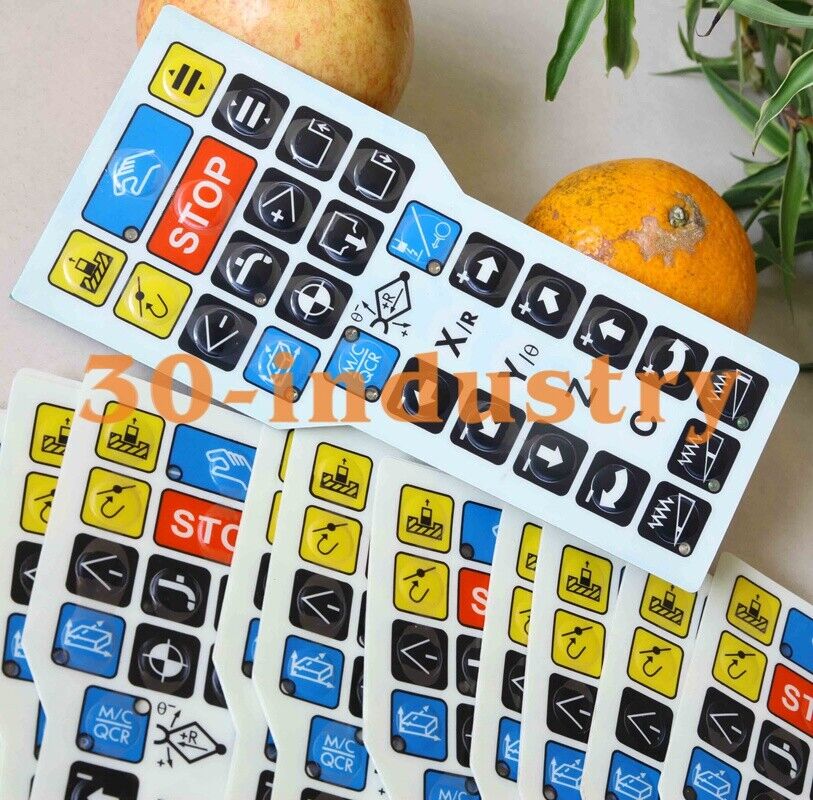 Membrane Keypad FIT FOR CHARMILLES EDM 208518680 Hand Control Box FU 23P Film - KOEED