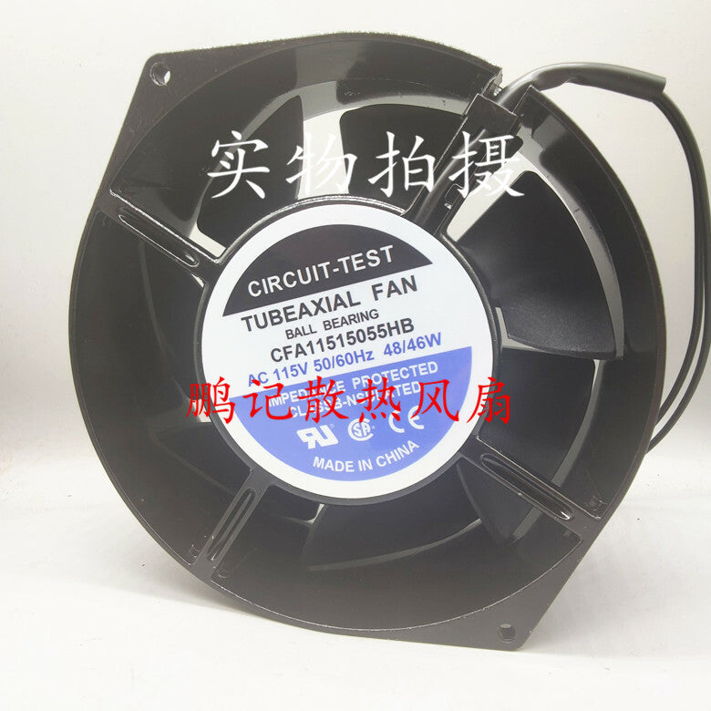 CIRCUIT-TEST CFA11515055HB 115V 60Hz 48/46W cooling fan