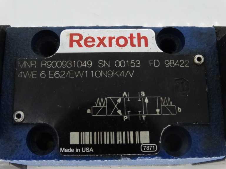 Rexroth R900931049 VALVE | High-Quality R900931049 Valve | Rexroth R900931049 | Industrial R900931049 Valve - REXROTH