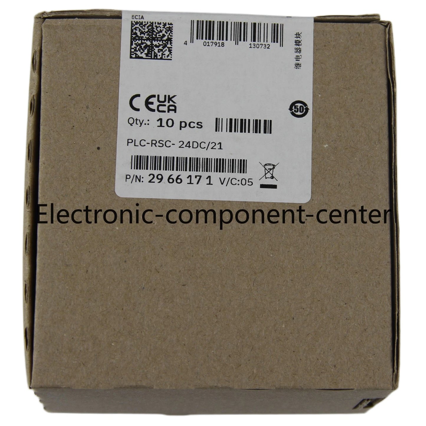 10PC Phoenix Contact Relay 2966171 PLC-RSC-24DC/21 - US Stock#k