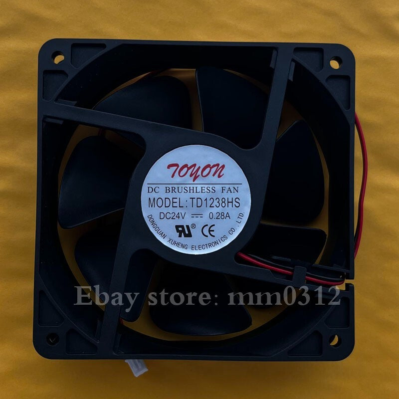 Toyon TD1238HS 24V 0.28A 12CM 12038 Cooling Fan