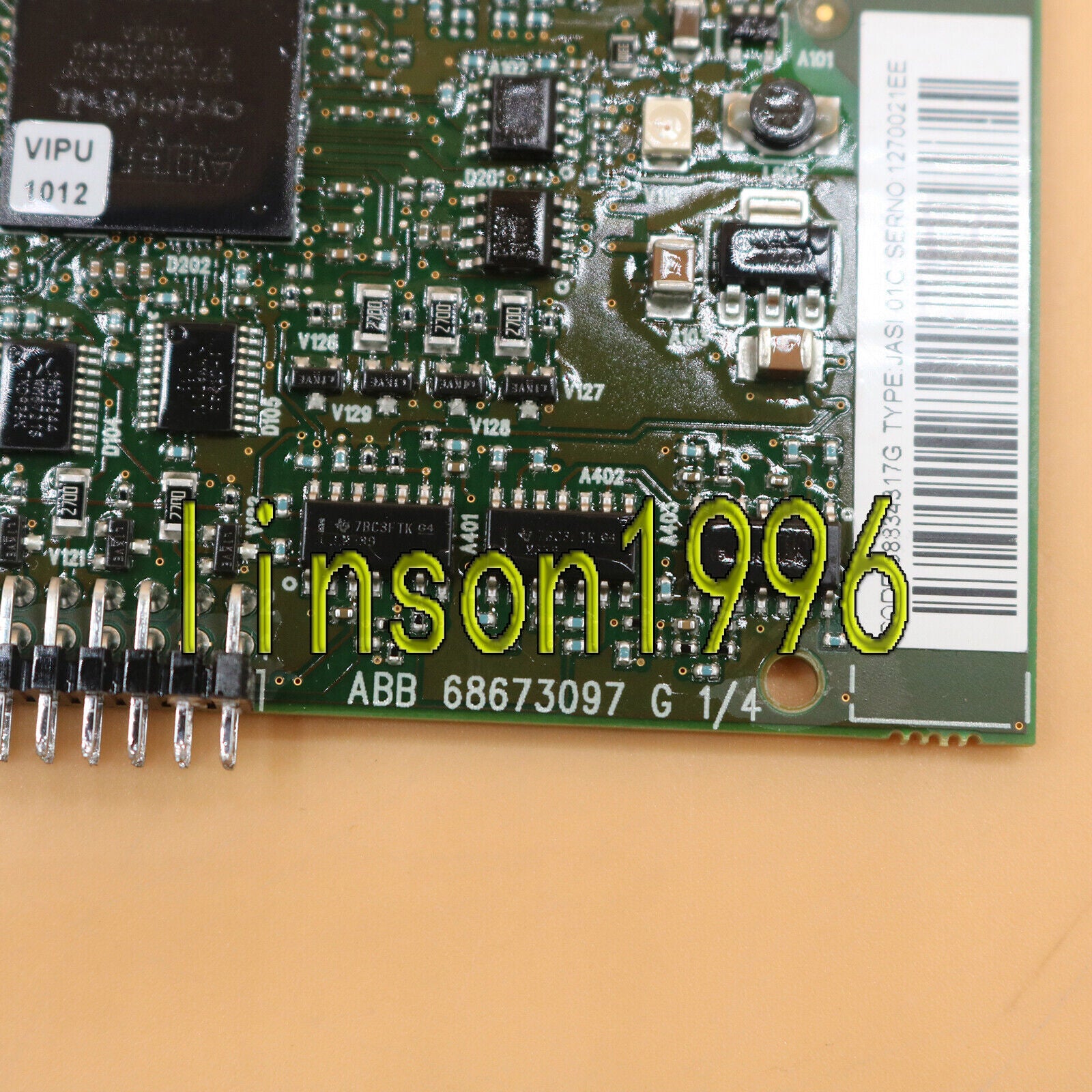 ABB JASI-01C Inverter Communication Board Tested In Good Condition - ABB