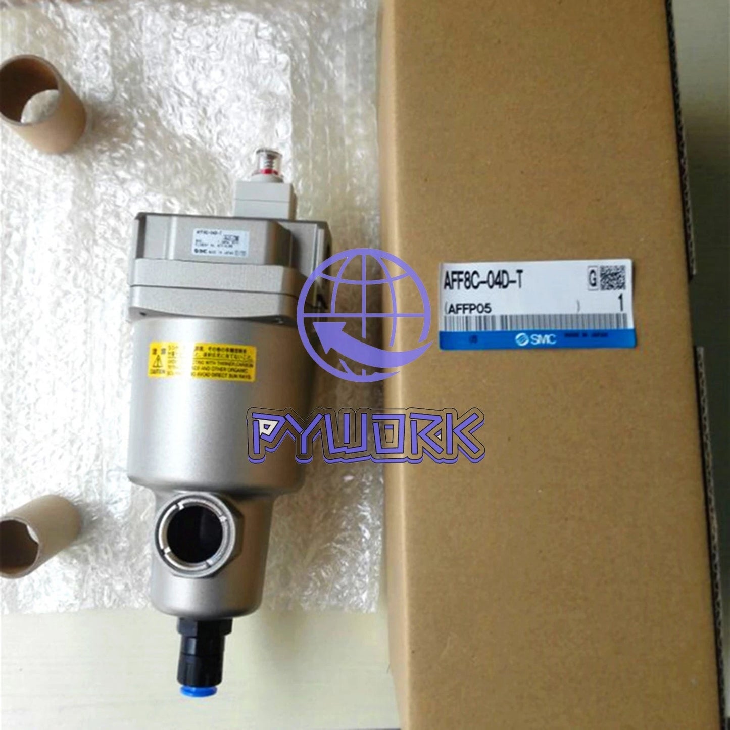 1pc SMC Main line water removal filter AFF8C-04D-T spot stock