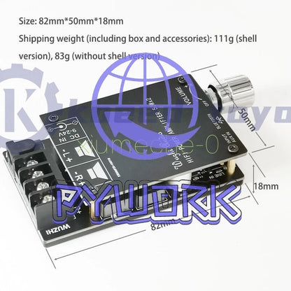Bluetooth 5.0 TPA3116 HIFI Wireless 50WX2 Stereo Digital Audio Amplifier board