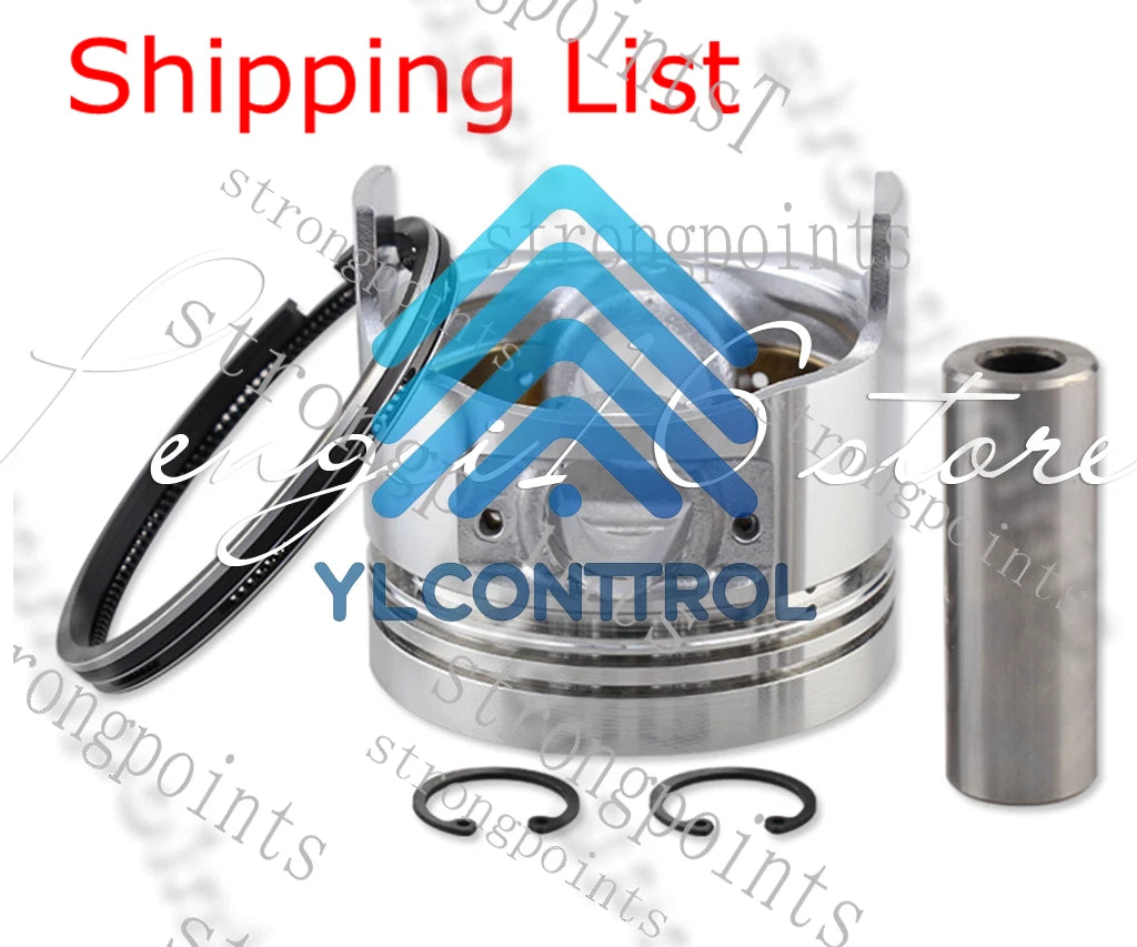 Air-cooled diesel engine/microtiller parts186FA188/190/192F piston ring assembly