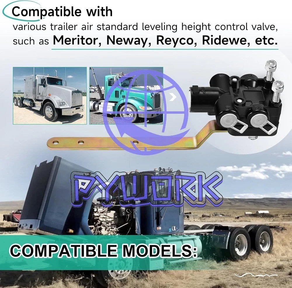 Height Leveling Control Valve Replaces Kenworth Paccar KD2429 Hendrickson VS228