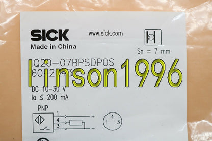 SICK IQ20-07BPSDP0S Proximity Sensors - SICK