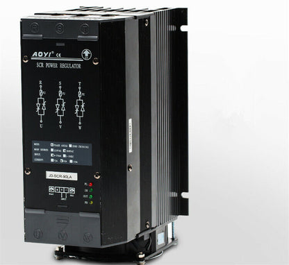 new Three-phase power regulator J3SCR-90LA 380V 90A SCR voltage regulator - BRAND NAME