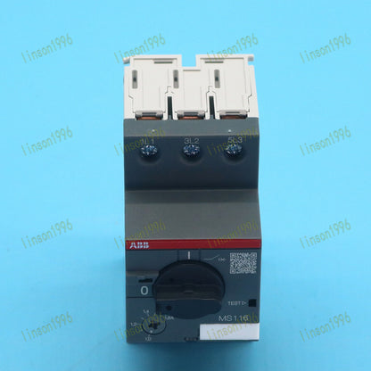 ABB MS116-1.6 1.0-1.6A Circuit Breaker Manual - ABB