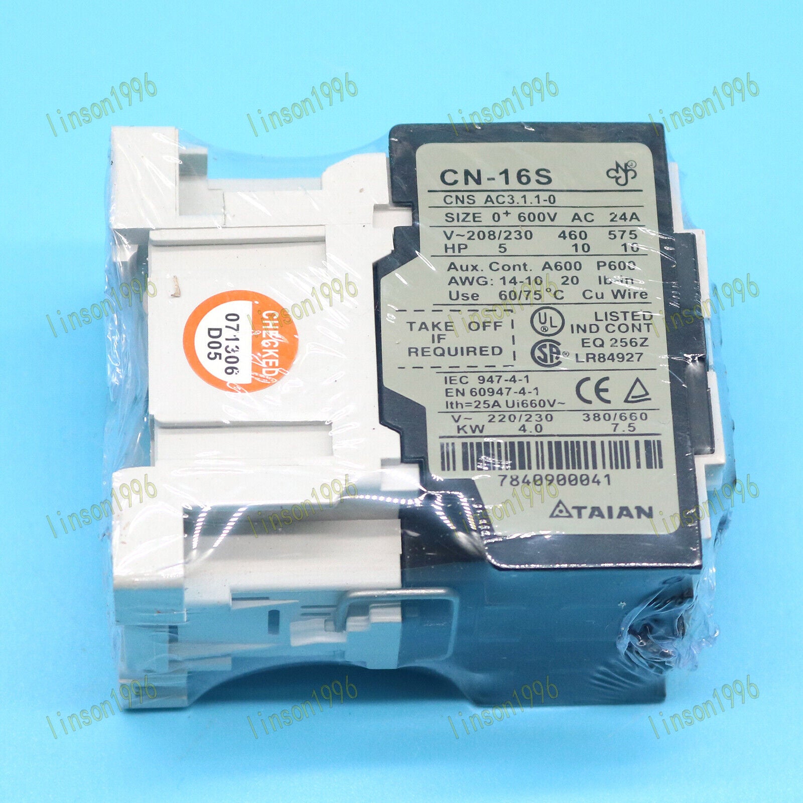 TECO CN-16S 220V AC Contactor Spot Stock - TECO