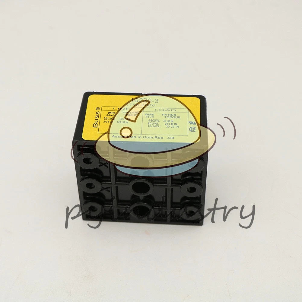 Power Distribution Block 3 Pole 175A 600V 16220-3 1PC