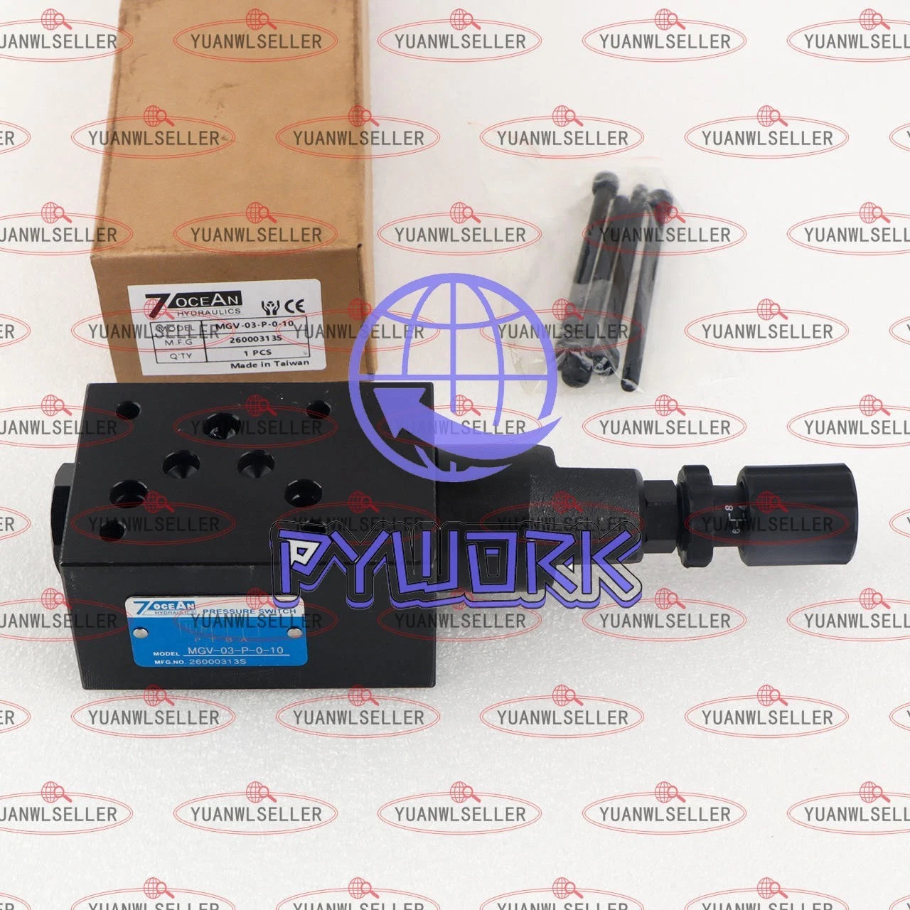 1PC 7OCEAN Solenoid valve MGV-03-P-0-10