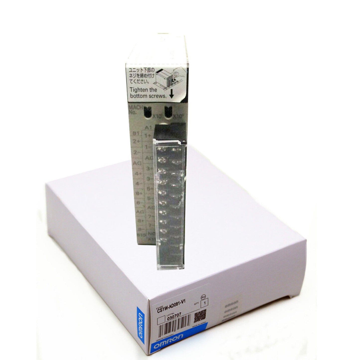new OMRON Automation and Safety CS1W-AD081-V1 PLC Programmable Logic Controller - OMRON
