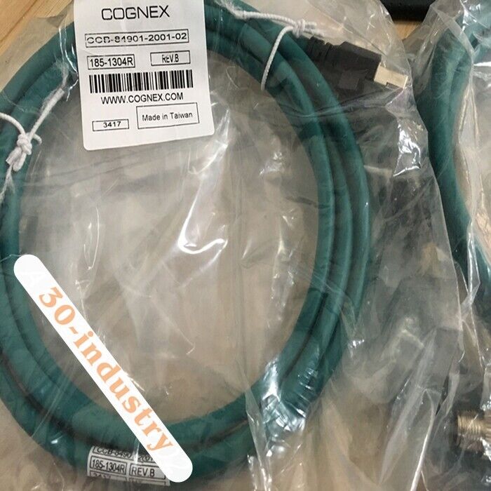 Cognex Shielded Network Cable CCB-84901-2001-02, 2m Length - COGNEX