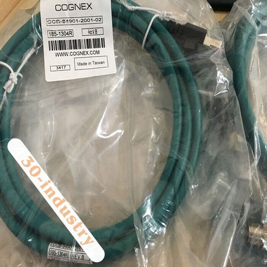 Cognex Shielded Network Cable CCB-84901-2001-02, 2m Length - COGNEX