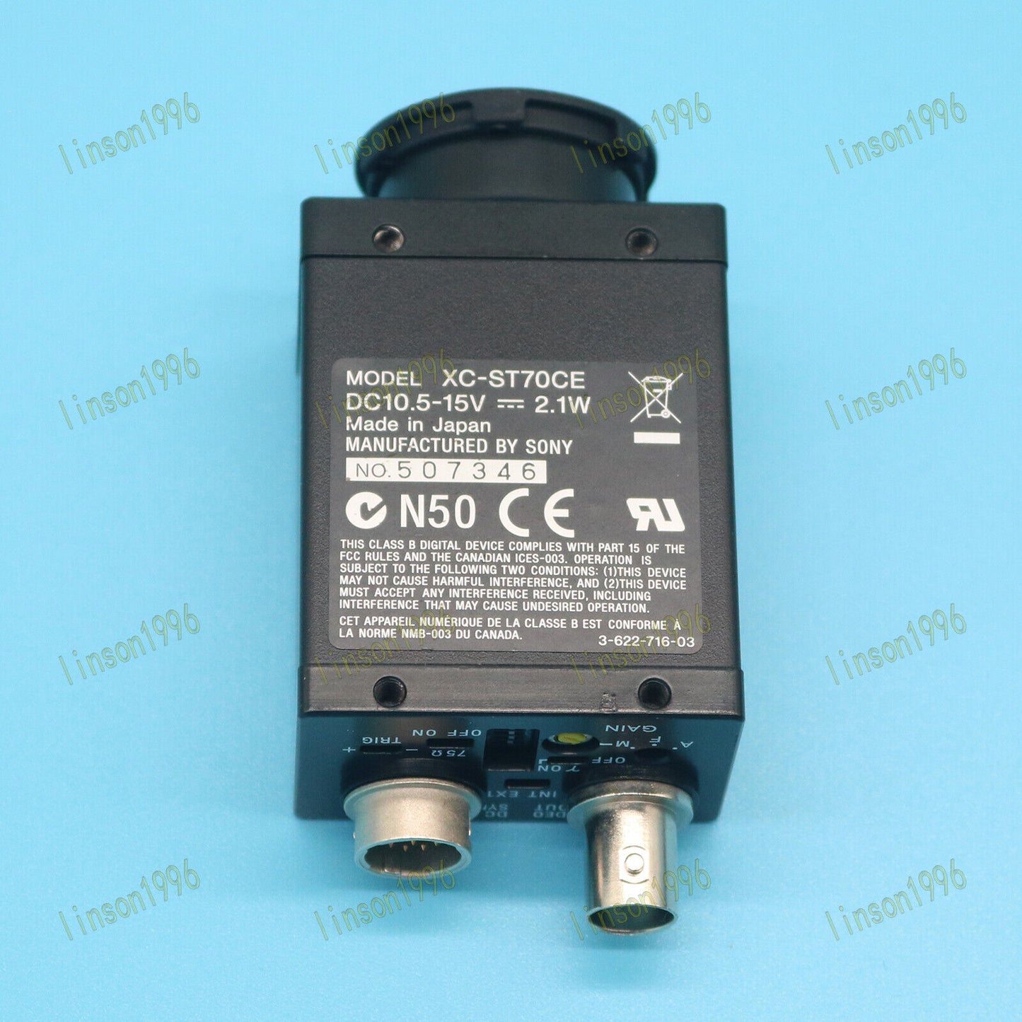 1-Piece Industrial CCD Camera Fast In Box SONY XC-ST70CE - SONY