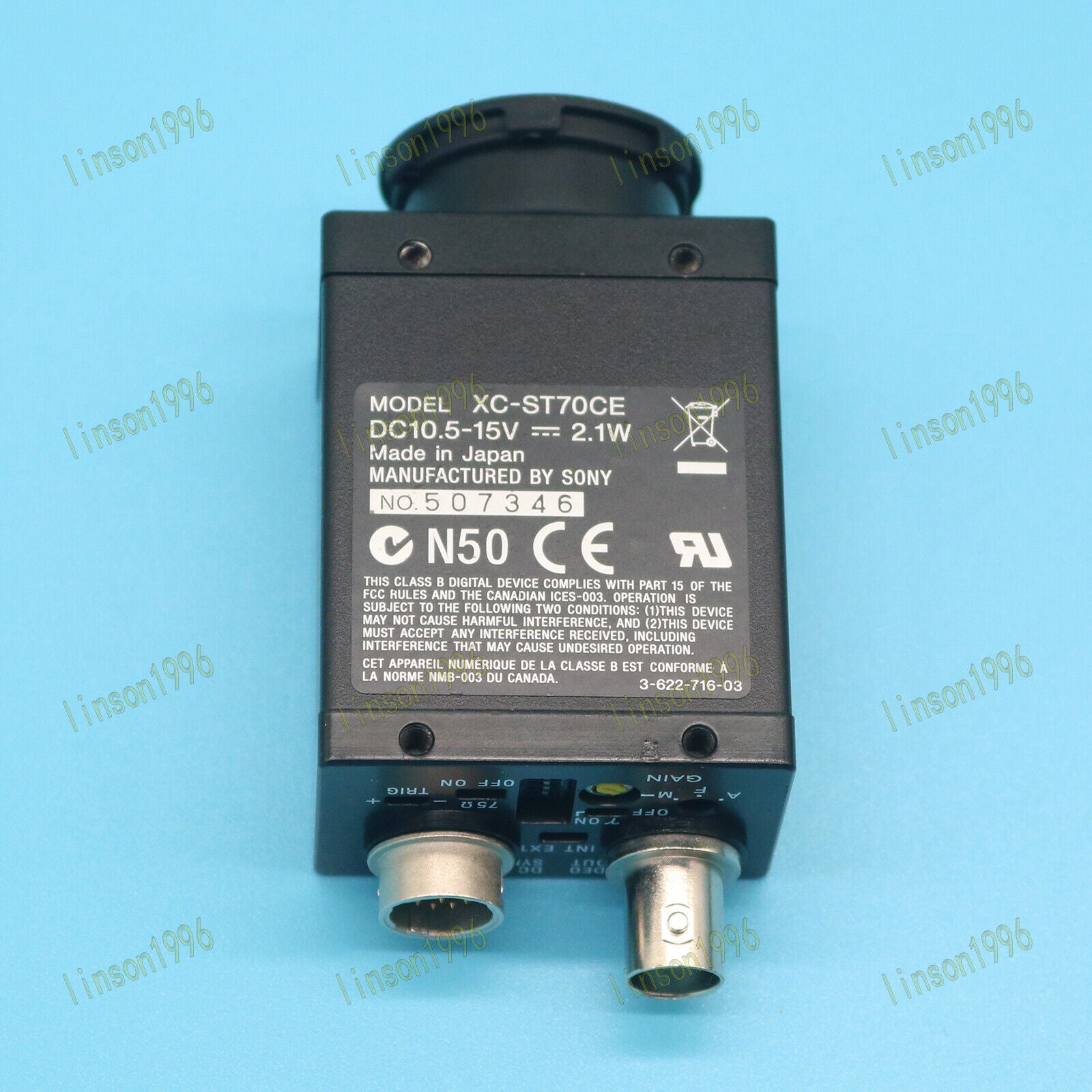 1-Piece Industrial CCD Camera Fast In Box SONY XC-ST70CE - SONY