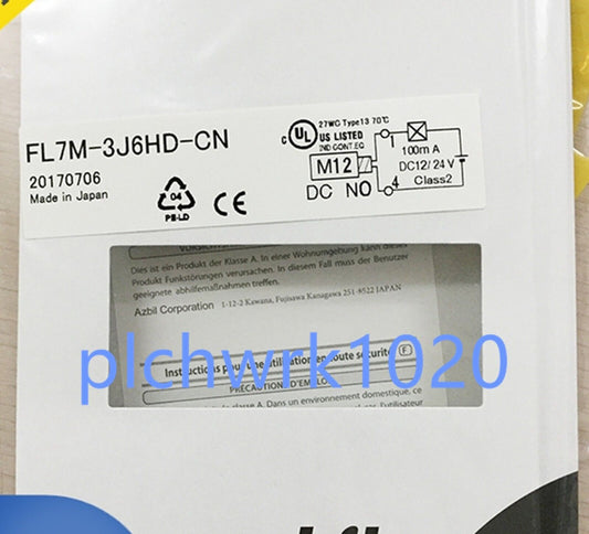 Azbil Proximity Switch FL7M-3J6HD-CN with Model Number - AZBIL