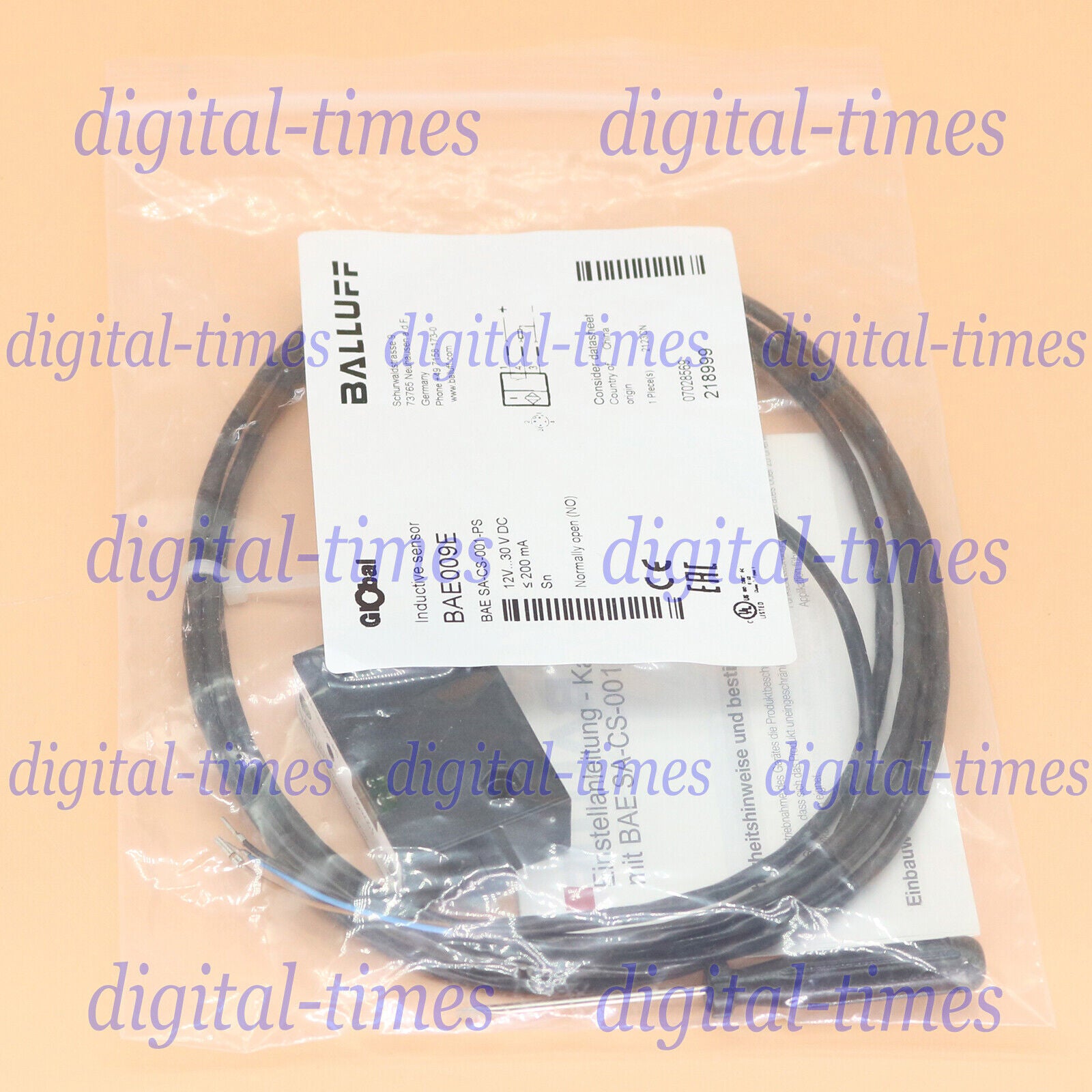 Balluff Capacitive Amplifier 001PS: Fast Shipping - BALLUFF