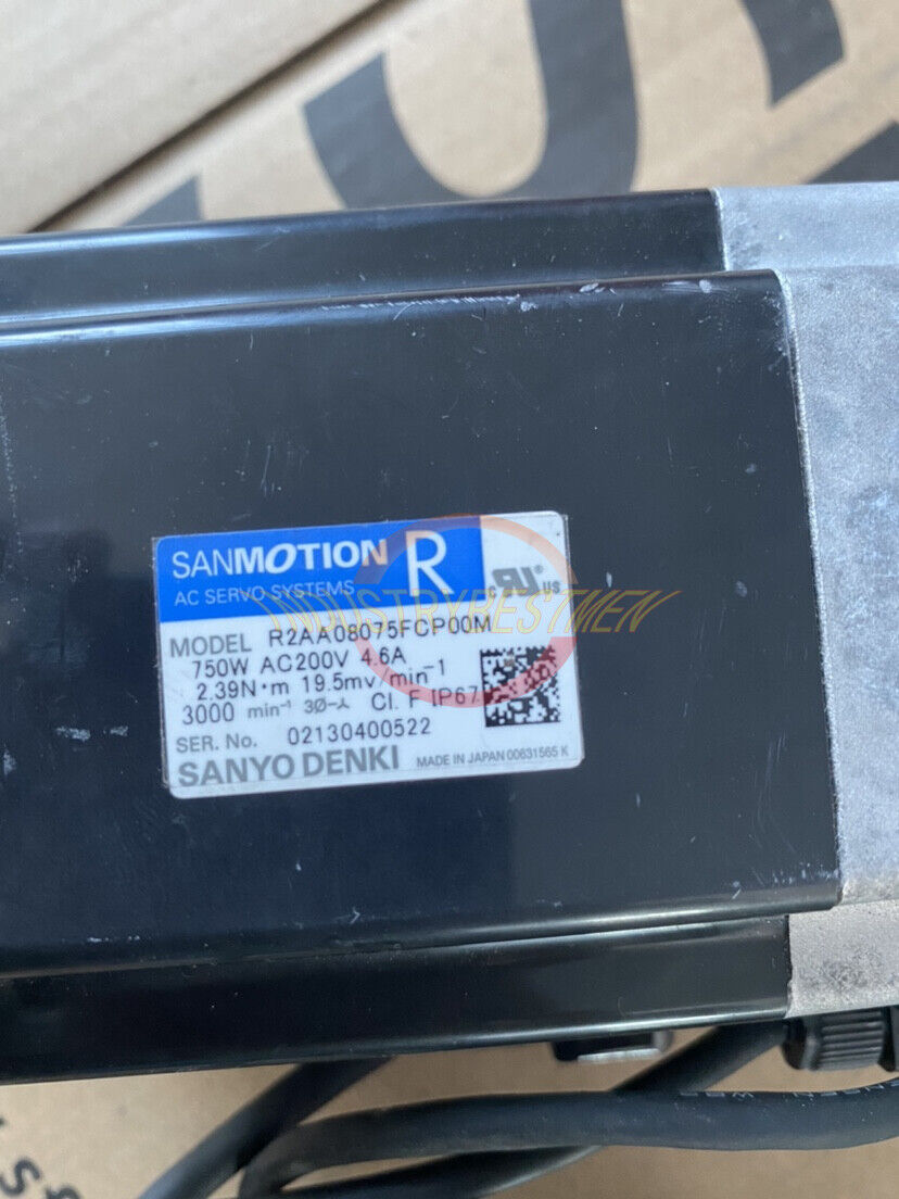 R2AA08075FCP00M Servo Motor - SANYO