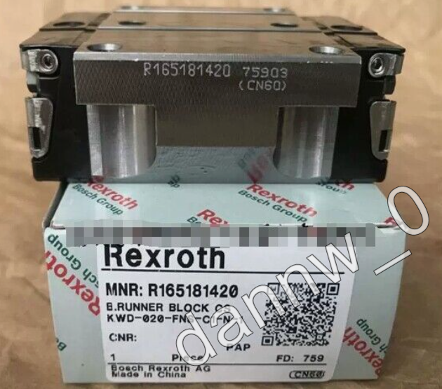 new 1PC in box Rexroth R165181420 Linear bearing Linear Guide Slider - REXROTH