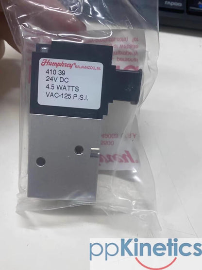 new 1pcs Humphrey Solenoid Valve 410 39 24VDC - HUMPHREY