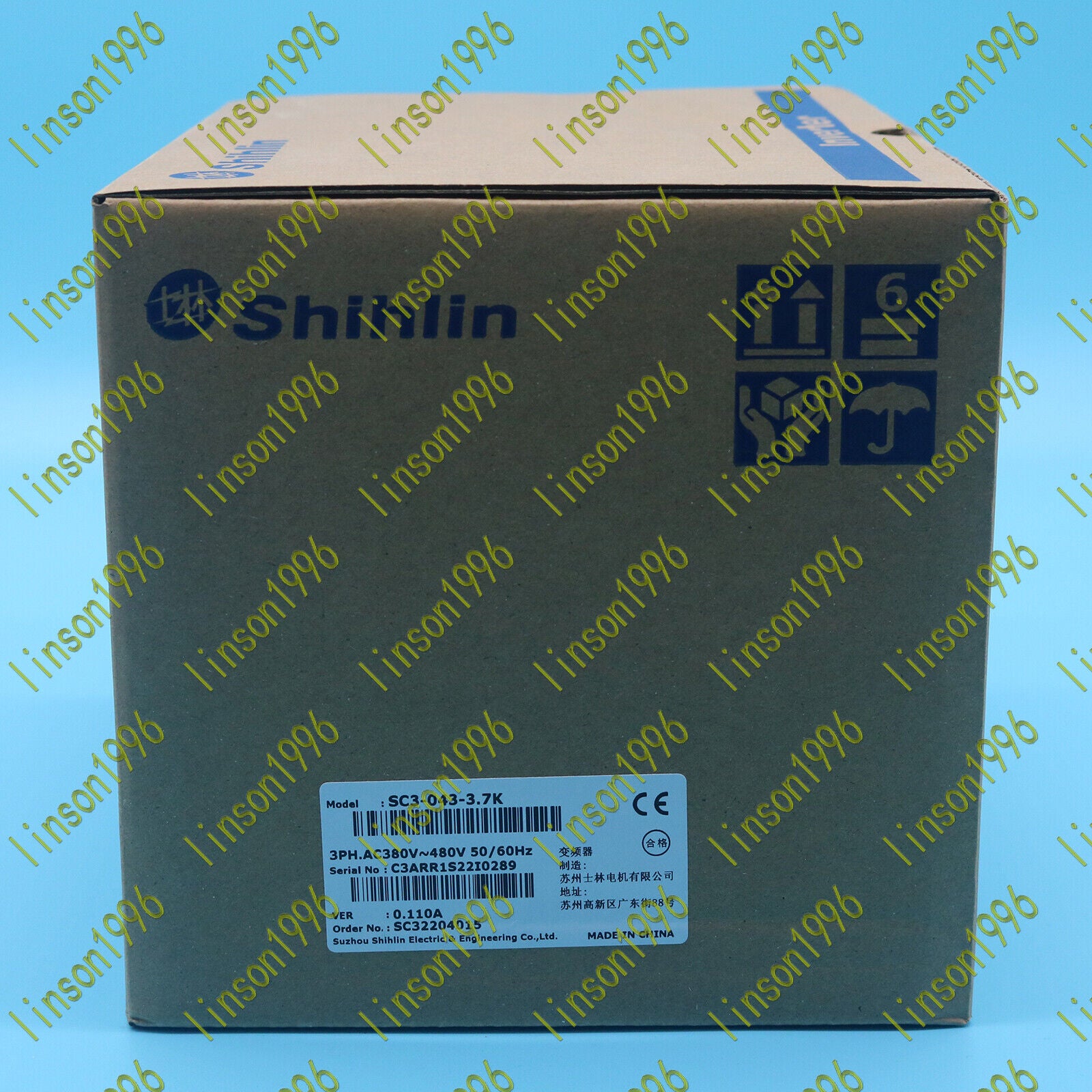 new  For Shihlin SC3-043-3.7K Inverter In Box Fast Shihlin