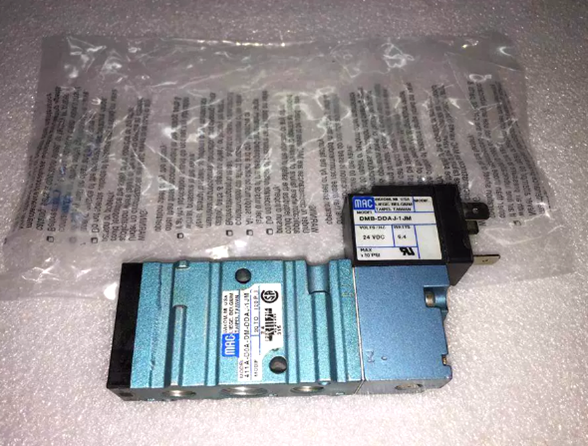 MAC 411A Solenoid Valve – Industrial Valve Component - MAC VALVES