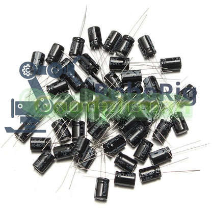 50Pcs 8x12mm 1000uF 10V 105°C Radial Electrolytic Capacitor