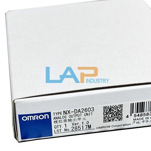 OMRON NX-DA2603 Analog Output Unit - 1 Piece - OMRON