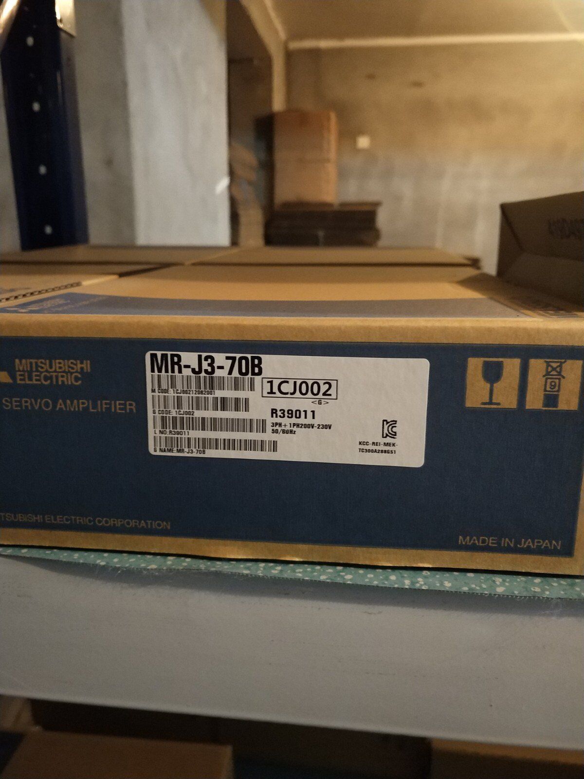 Mitsubishi AC Servo Amplifier MRJ370B 1 Year Warranty 1 Piece - MITSUBISHI