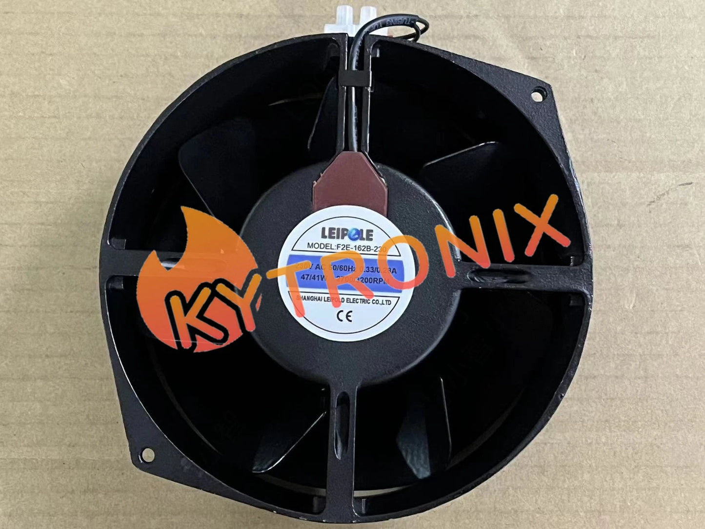 1pcs LEIPOLE F2E-162B-230 17055 230v 0.33A metal fan