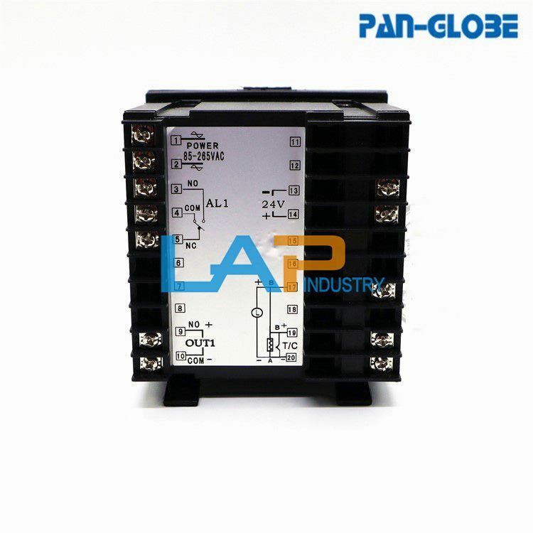 PAN-GLOBE Temperature Controller P909X: 85-265VAC, 0-1600℃ - PAN-GLOBE