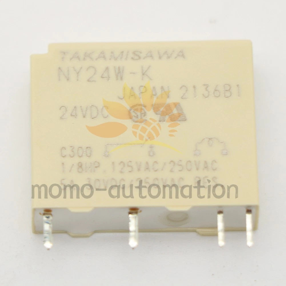 5PCS TAKAMISAWA NY24W-K 24VDC DC24V Power Relay 4Pins 5A