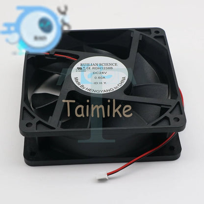 RDH1238B XINRUILIAN Fan DC 24V 0.60A 12CM 12038 2-wire fan 1x