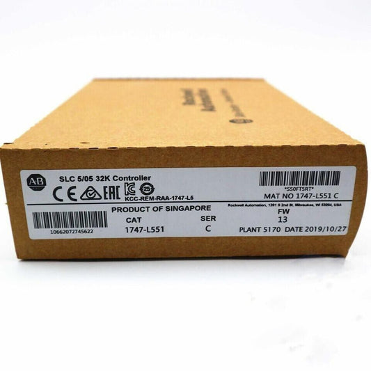 New Factory Sealed AB 1747-L551 Processor Unit 500 SLC SER C - ASROCK