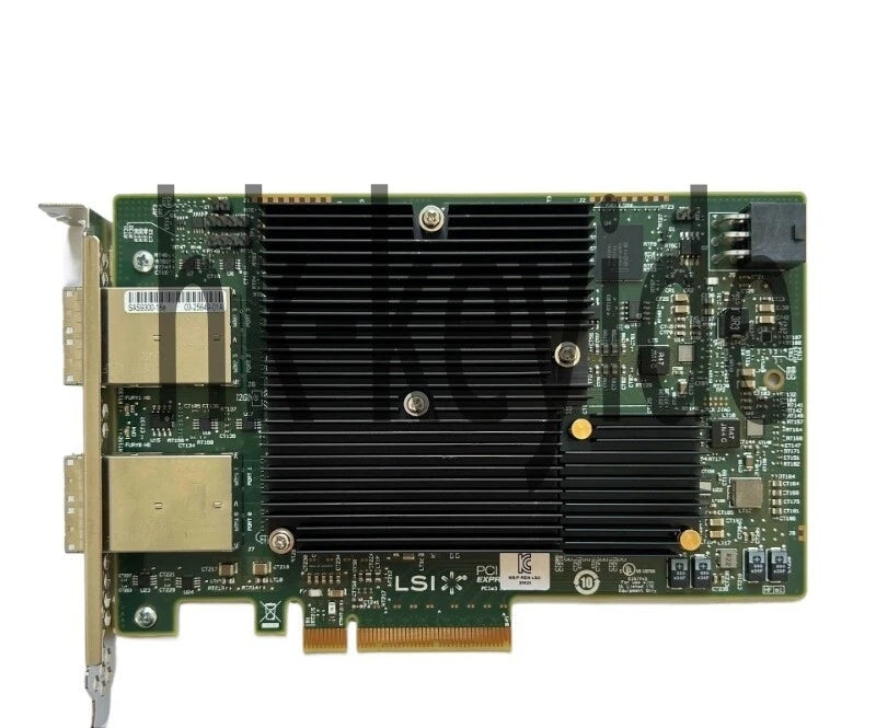 Broadcom LSI SAS 9300-16e 12Gb/s 16-port SFF8644 PCIe 3.0 IT Mode Controller~