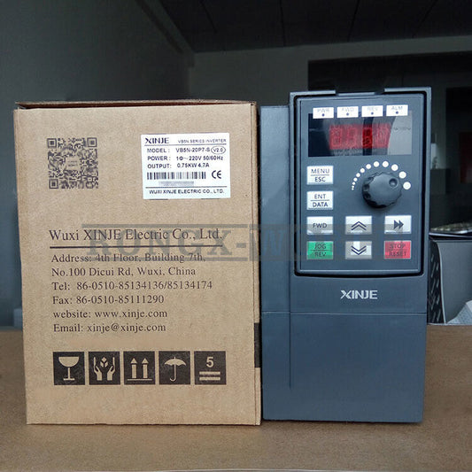 new 1PCS XINJE Inverter VB5N-20P7-S 0.75KW 4.7A 220V - XINJE
