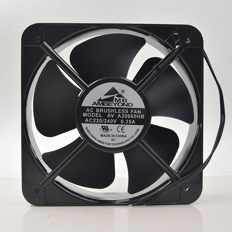 1pcs AV-A20060HB 20060 20cm 220v 0.35A metal axial fan
