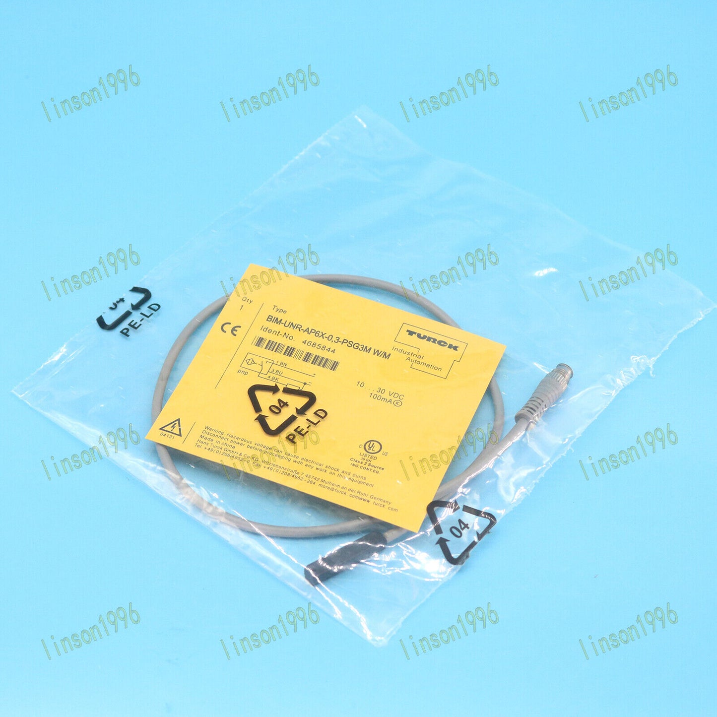 1PC Turck BIM-UNR-AP6X-0.3-PSG3M Proximity Sensor - TURCK