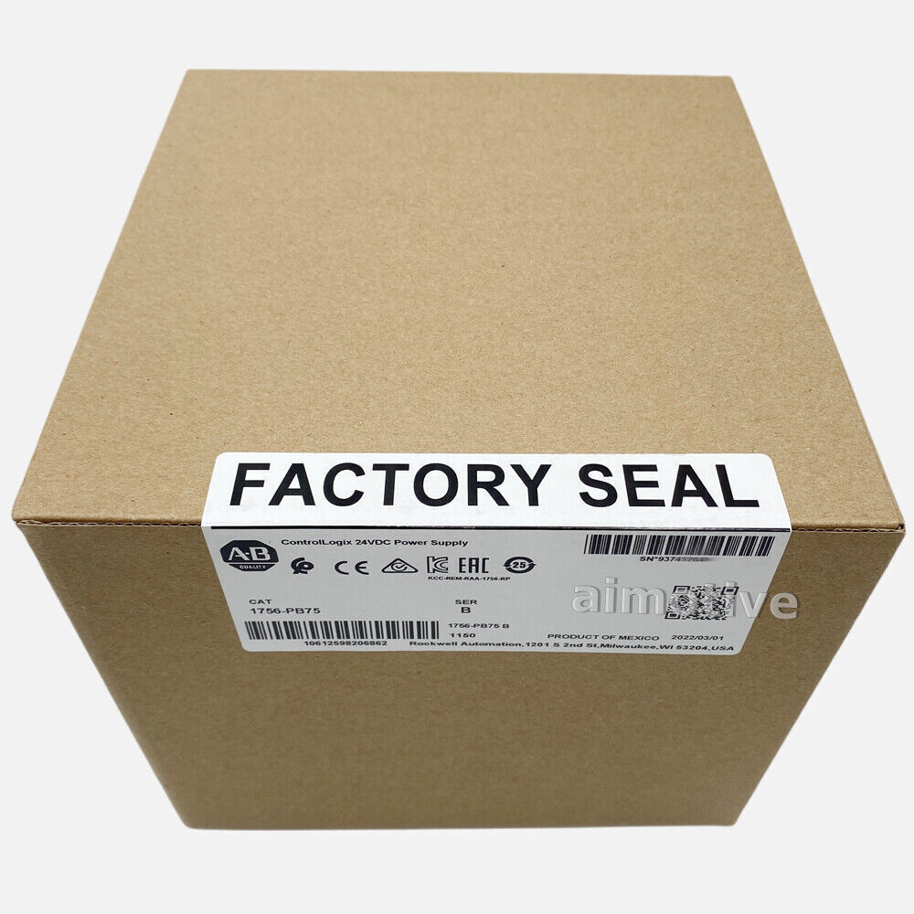 Allen-Bradley SEaled AB 1756PB75 AC Power Supply - 2023 New - ALLEN-BRADLEY