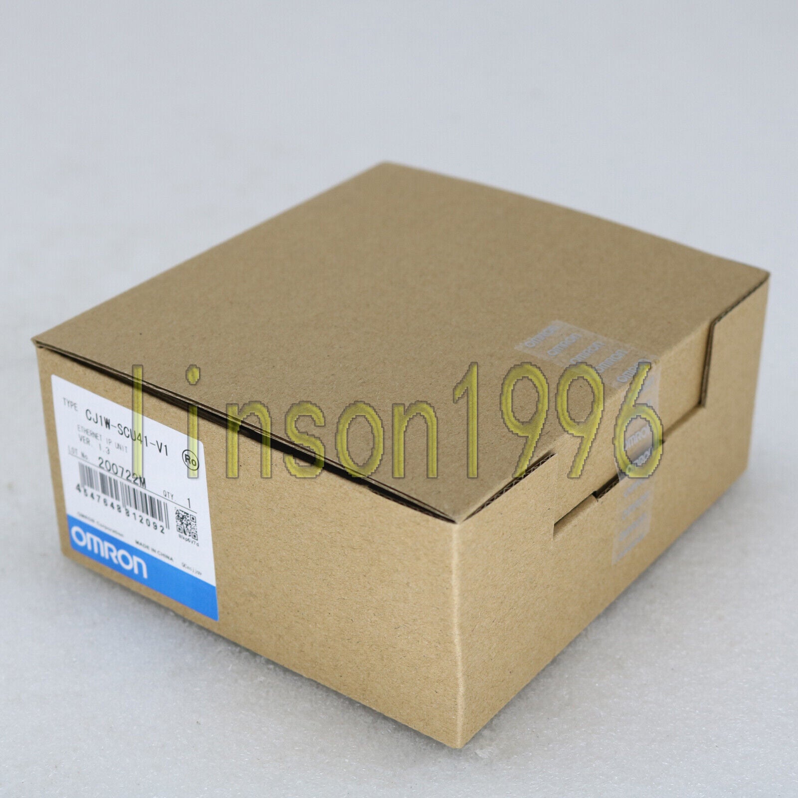 OMRON CJ1W-SCU41-V1 Serial Communication Unit One-Year - OMRON