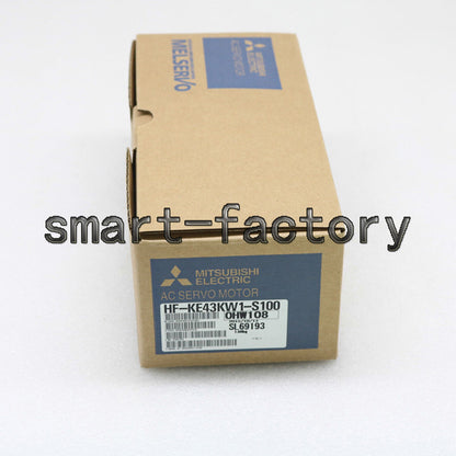 Mitsubishi HFKE43KW1S100 AC SERVO MOTOR In Box Model HF-KE43KW1-S100 - MITSUBISHI