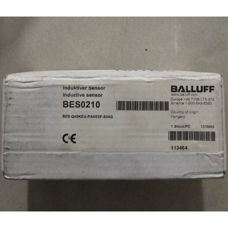 Balluff Inductive Sensor BES Q40KEU-PAH25F-S04G - BALLUFF