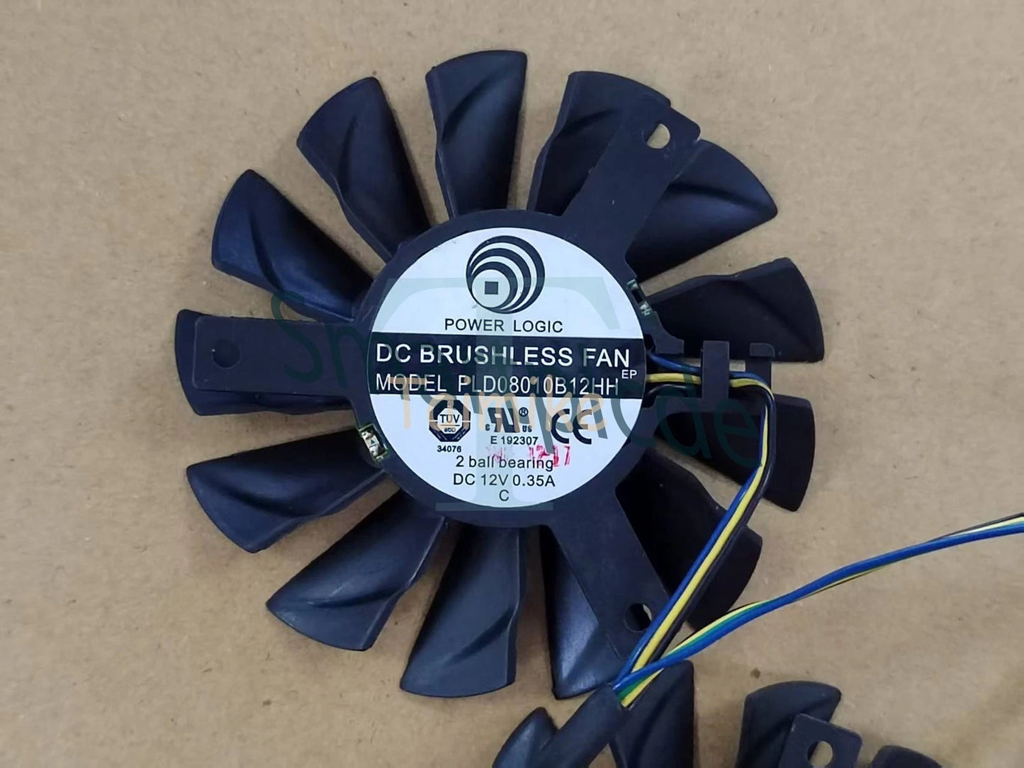 1PCS 75mm MSI Twin Frozr III Video Card Dual Fan 52mm 4Pin PLD08010S12HH