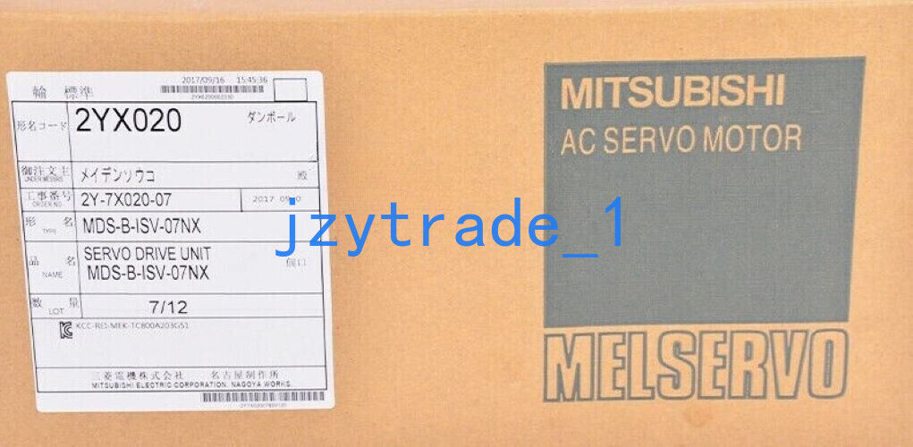 Mitsubishi Servo Drive Fast - MDS-B-ISV-07NX - MITSUBISHI