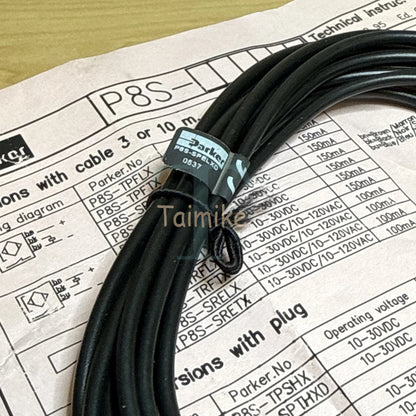 ! Parker P8S-SPELXD Electric Sensor PNP Cable 3m