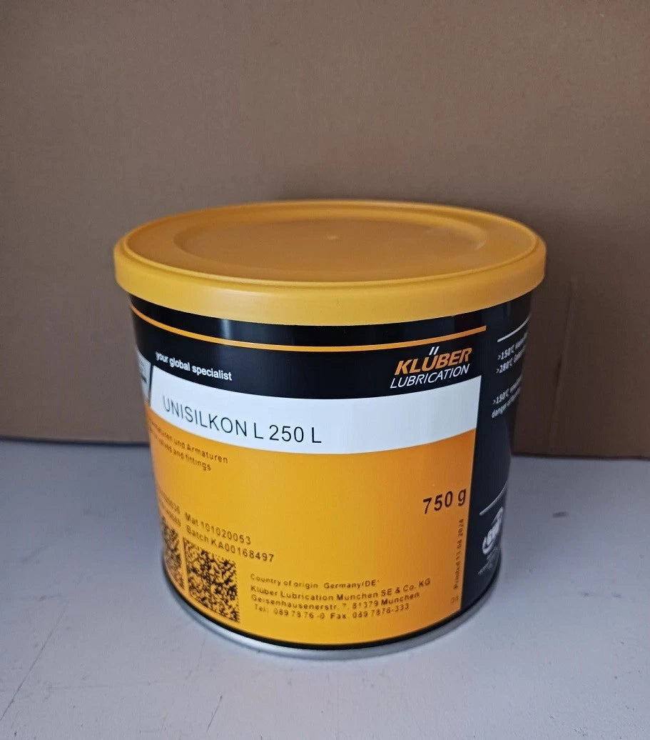 KLUBER Lubrication UNISILKON L 250L Grease 750g ( 26.5 OZ) L250L free ship