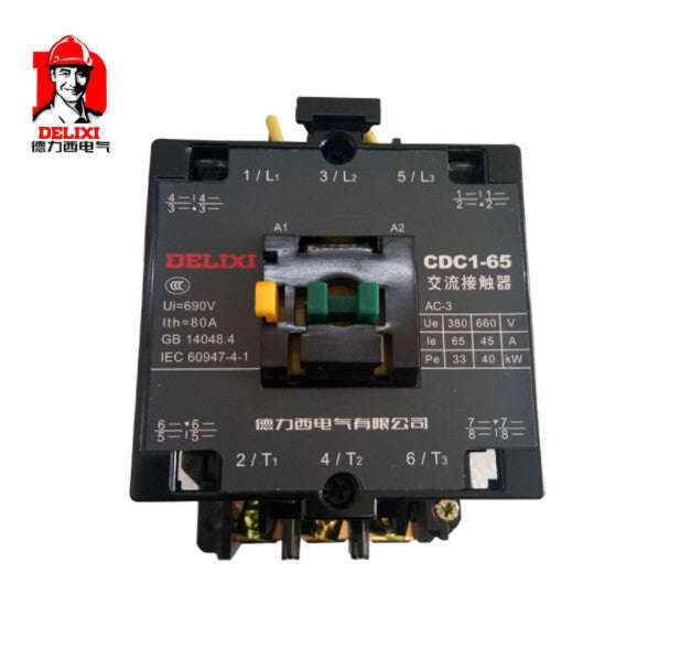 Delixi CDC1-65-30-22 65A CJX8 NC3 CJ46  AC Contactor