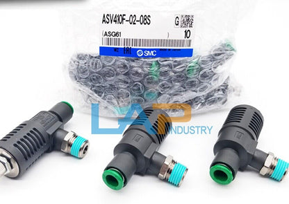 10PCS SMC Exhaust Throttle Valve ASV410F-02-08S - New - SMC